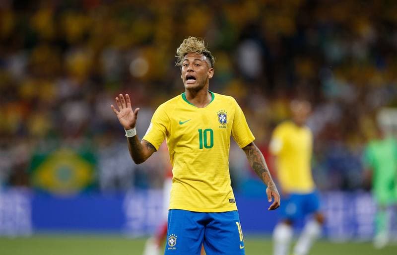Football. FIFA World Cup 2018. Brazil - Switzerland. 17.06.2018