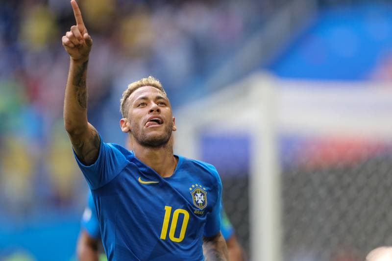 Football. FIFA World Cup 2018. Brazil - Costa Rica. 22.06.2018