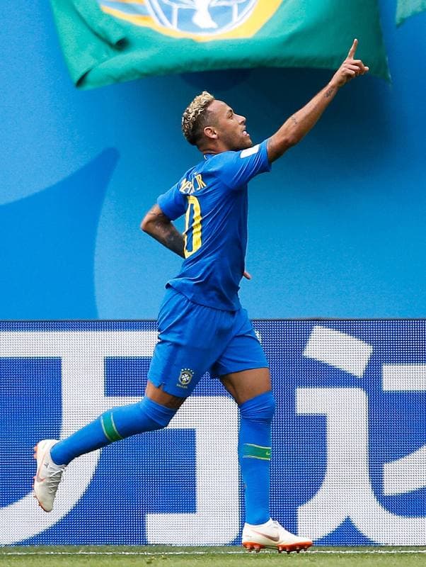 Football. FIFA World Cup 2018. Brazil - Costa Rica. 22.06.2018