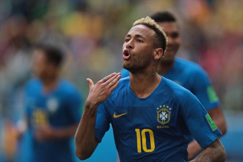 Football. FIFA World Cup 2018. Costa Rica - Brazil. 22.06.2018