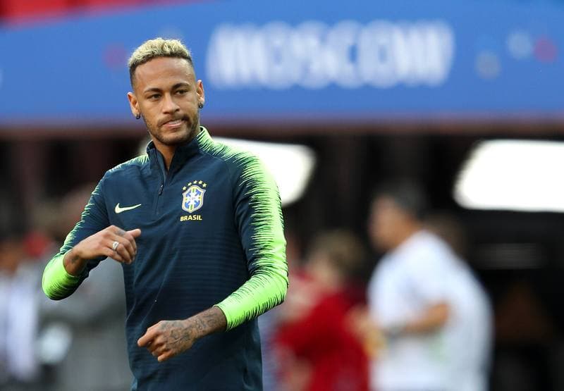 Football. Brazil. Training. 26.06.2018