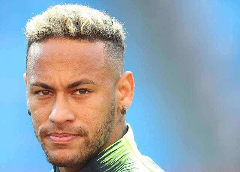 Football. Brazil. Training. 26.06.2018