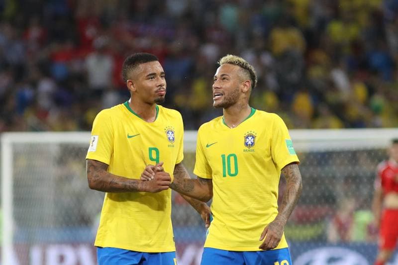 Football. FIFA World Cup 2018. Serbia - Brazil. 27.06.2018