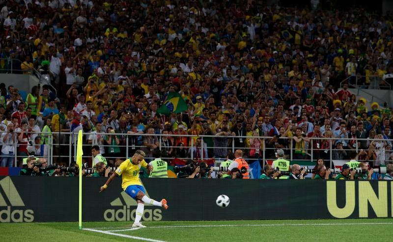 Football. FIFA World Cup 2018. Serbia - Brazil. 27.06.2018
