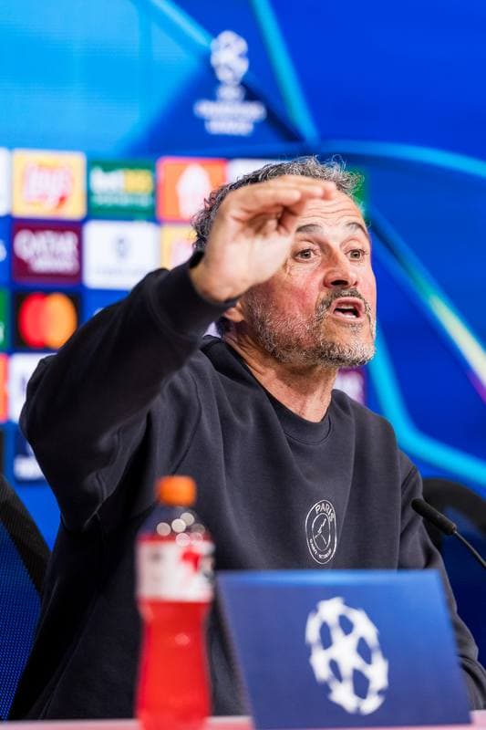 Football. Paris Saint-Germain. Press Conference. 05.05.2026