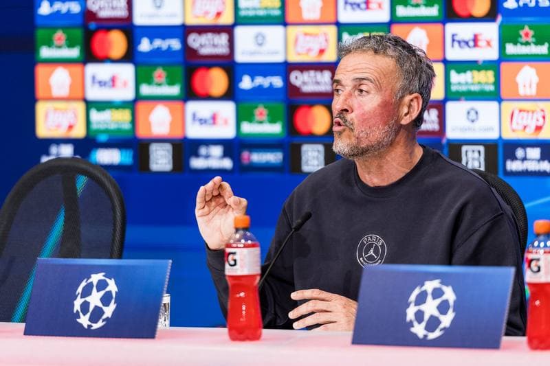 Football. Paris Saint-Germain. Press Conference. 05.05.2026