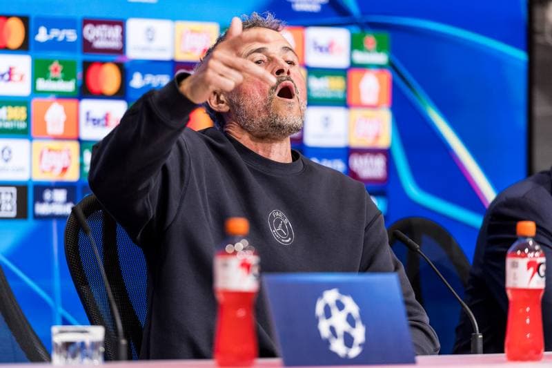 Football. Paris Saint-Germain. Press Conference. 05.05.2026