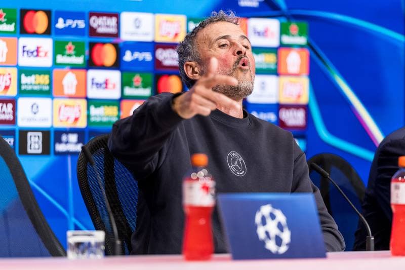 Football. Paris Saint-Germain. Press Conference. 05.05.2026
