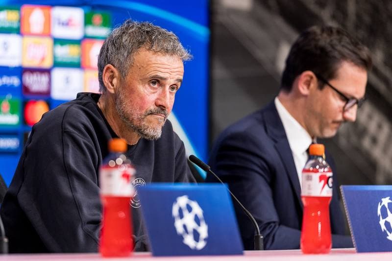 Football. Paris Saint-Germain. Press Conference. 05.05.2026