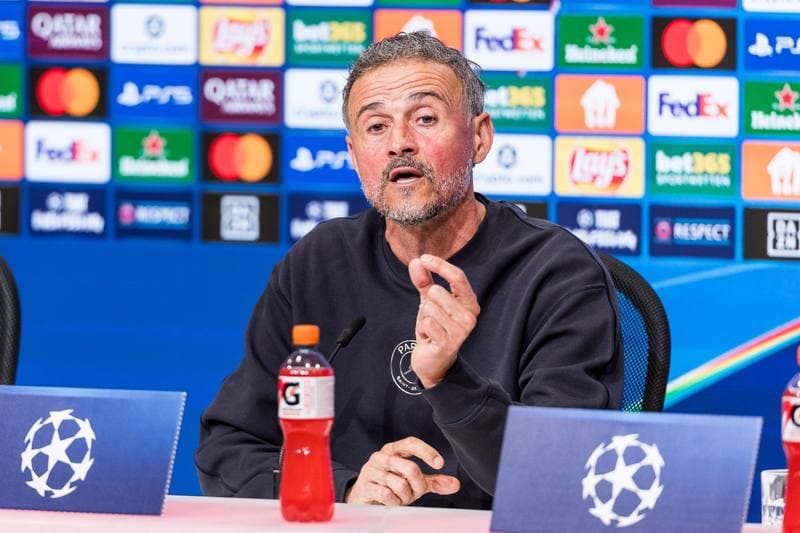 Football. Paris Saint-Germain. Press Conference. 05.05.2026