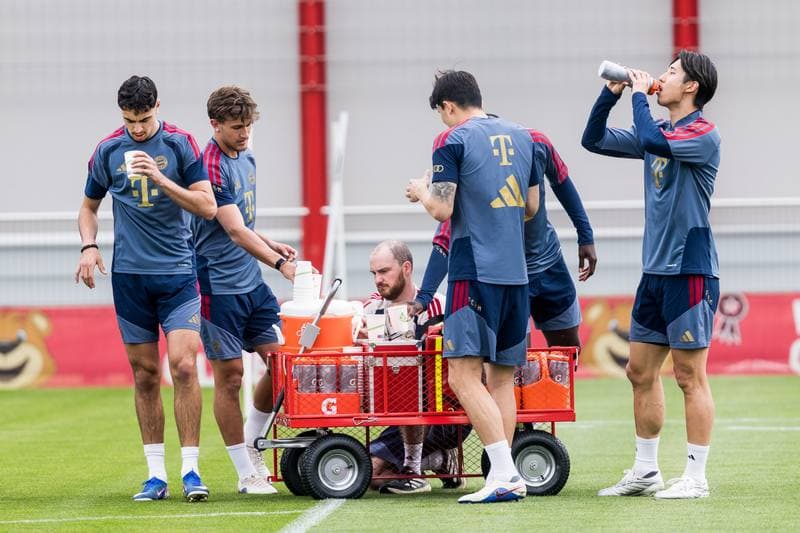 Football. FC Bayern Munich. Training. 05.05.2026