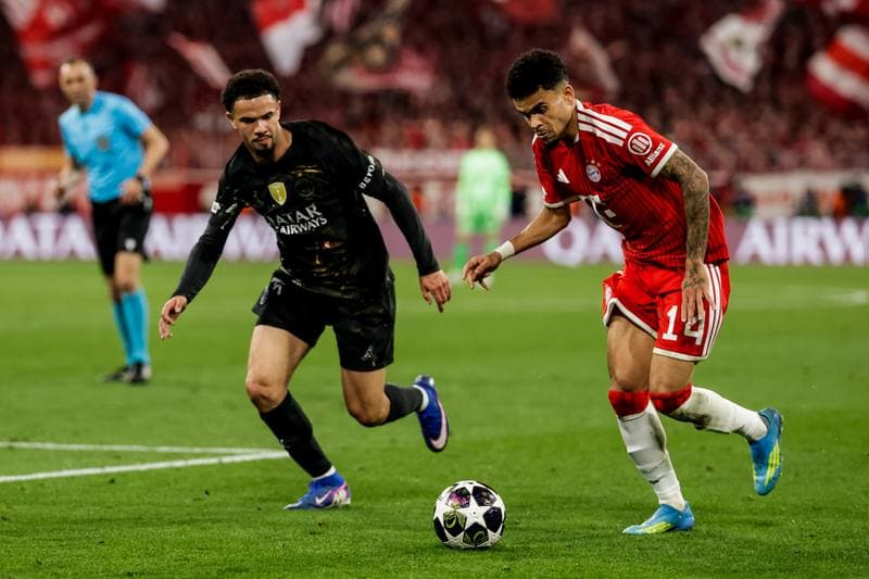 Football. UEFA Champions League. FC Bayern Munich - Paris Saint-Germain. 06.05.2026