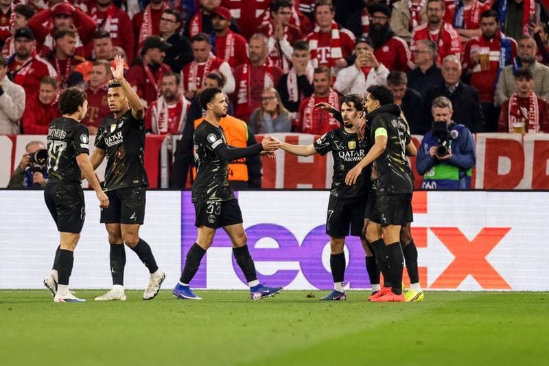 Football. UEFA Champions League. FC Bayern Munich - Paris Saint-Germain. 06.05.2026