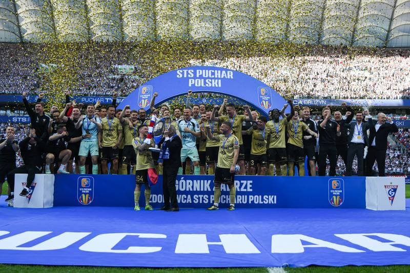 Football. STS Puchar Polski. Gornik Zabrze - Rakow Czestochowa. 02.05.2026
