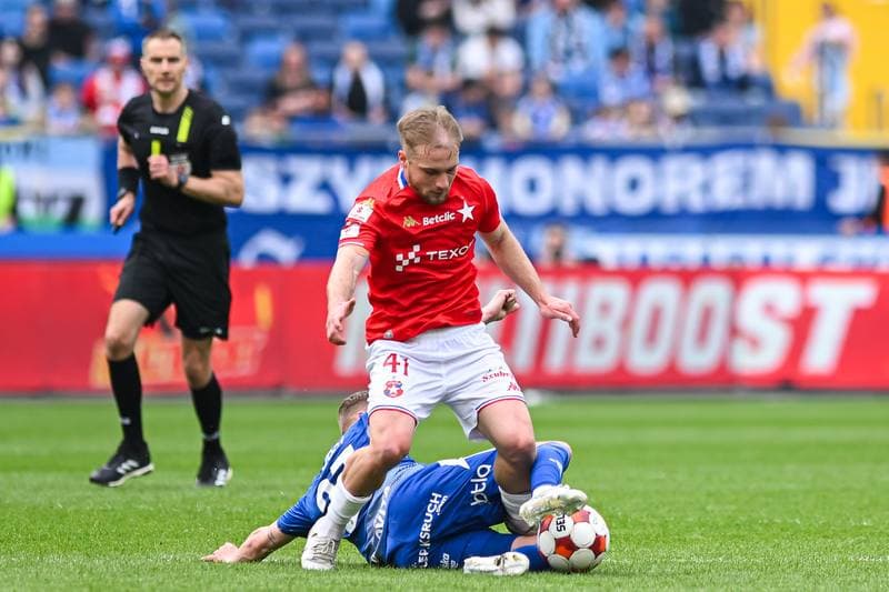 Football. Betclic 1 Liga. Ruch Chorzow - Wisla Krakow. 19.04.2026