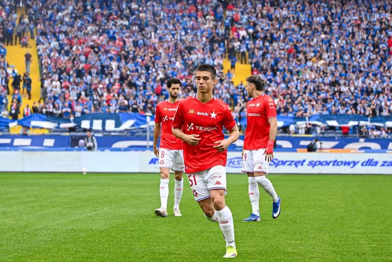 Football. Betclic 1 Liga. Ruch Chorzow - Wisla Krakow. 19.04.2026
