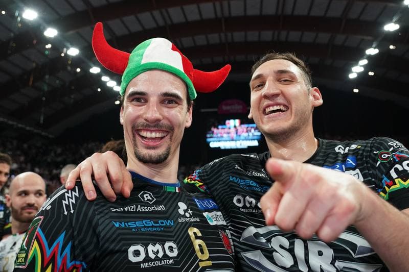 Volleyball. Italian Serie A Men Superleague. Sir Safety Susa Perugia - Cucine Lube Civitanova. 30.04.2026