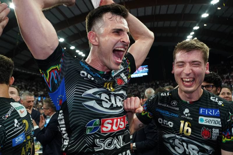 Volleyball. Italian Serie A Men Superleague. Sir Safety Susa Perugia - Cucine Lube Civitanova. 30.04.2026