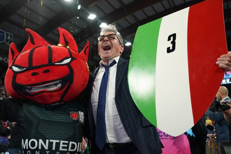 Volleyball. Italian Serie A Men Superleague. Sir Safety Susa Perugia - Cucine Lube Civitanova. 30.04.2026