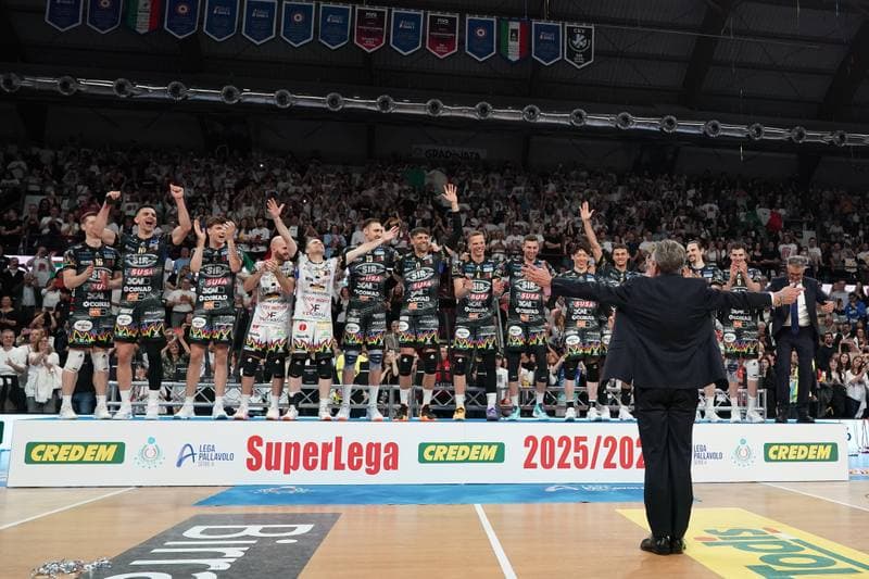 Volleyball. Italian Serie A Men Superleague. Sir Safety Susa Perugia - Cucine Lube Civitanova. 30.04.2026