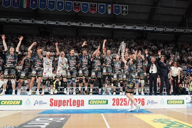 Volleyball. Italian Serie A Men Superleague. Sir Safety Susa Perugia - Cucine Lube Civitanova. 30.04.2026