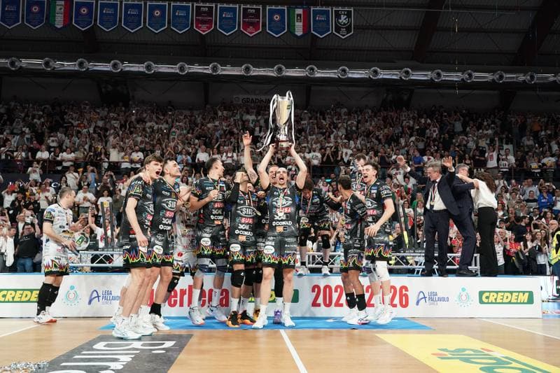 Volleyball. Italian Serie A Men Superleague. Sir Safety Susa Perugia - Cucine Lube Civitanova. 30.04.2026