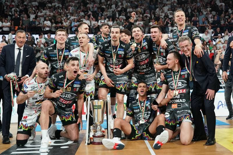 Volleyball. Italian Serie A Men Superleague. Sir Safety Susa Perugia - Cucine Lube Civitanova. 30.04.2026
