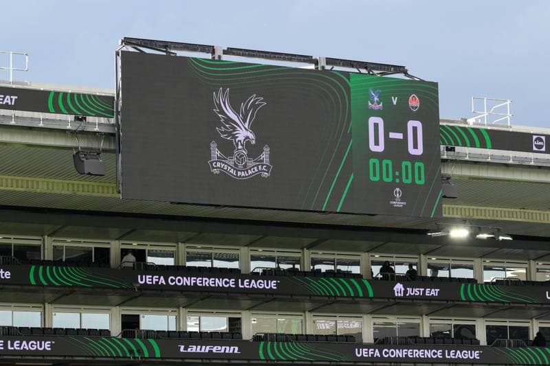 Football. UEFA Europa Conference League. Crystal Palace - Shakhtar Donetsk. 07.05.2026