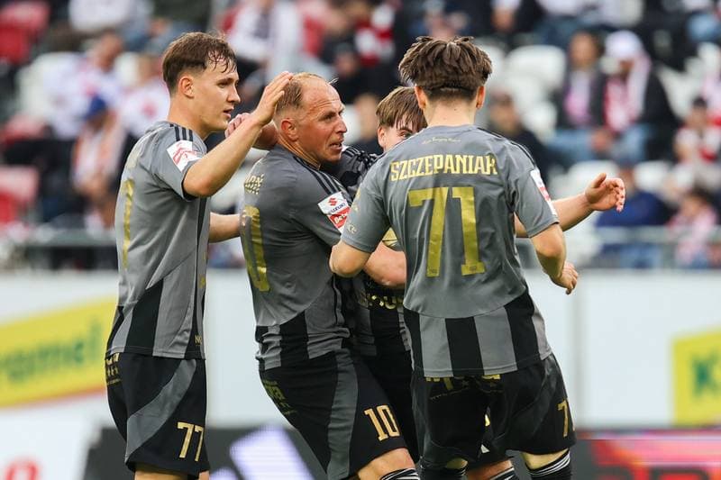 Football. Betclic I Liga. LKS Lodz - Pogon Grodzisk Mazowiecki. 07.05.2026