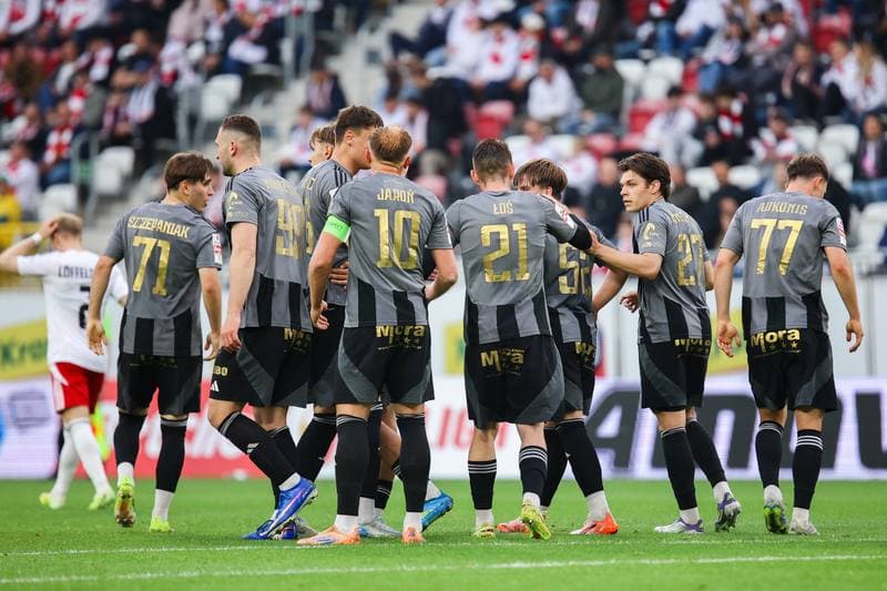 Football. Betclic I Liga. LKS Lodz - Pogon Grodzisk Mazowiecki. 07.05.2026