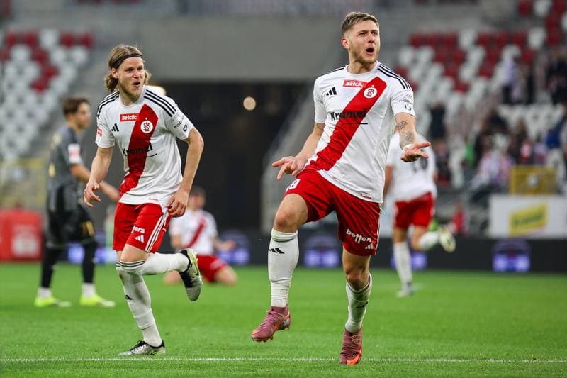 Football. Betclic I Liga. LKS Lodz - Pogon Grodzisk Mazowiecki. 07.05.2026