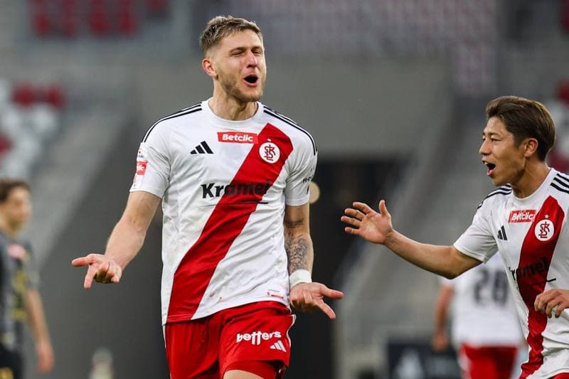 Football. Betclic I Liga. LKS Lodz - Pogon Grodzisk Mazowiecki. 07.05.2026