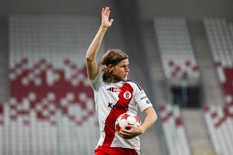 Football. Betclic I Liga. LKS Lodz - Pogon Grodzisk Mazowiecki. 07.05.2026