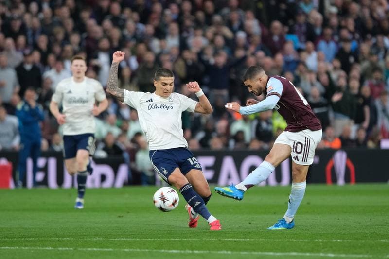 Football. UEFA Europa League. Aston Villa - Nottingham Forest. 07.05.2026
