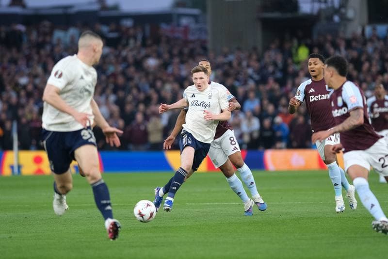 Football. UEFA Europa League. Aston Villa - Nottingham Forest. 07.05.2026