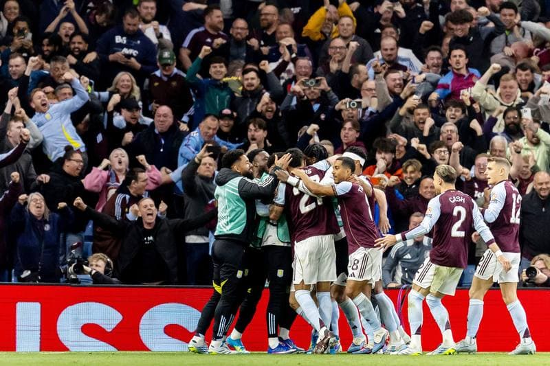 Football. UEFA Europa League. Aston Villa - Nottingham Forest. 07.05.2026