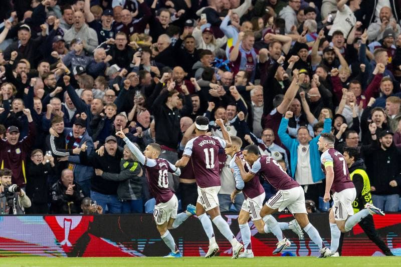 Football. UEFA Europa League. Aston Villa - Nottingham Forest. 07.05.2026