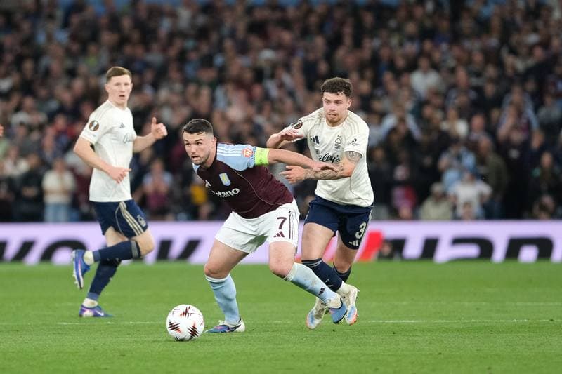 Football. UEFA Europa League. Aston Villa - Nottingham Forest. 07.05.2026
