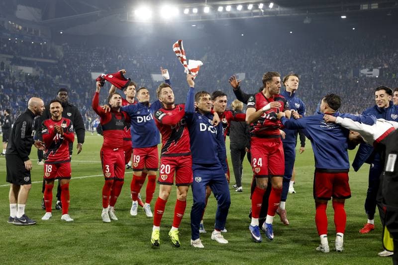 Football. UEFA Conference League. RC Strasbourg Alsace - Rayo Vallecano. 07.05.2026