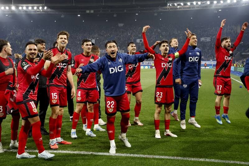 Football. UEFA Conference League. RC Strasbourg Alsace - Rayo Vallecano. 07.05.2026
