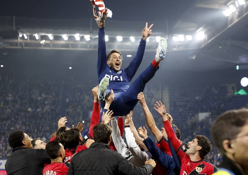 Football. UEFA Conference League. RC Strasbourg Alsace - Rayo Vallecano. 07.05.2026