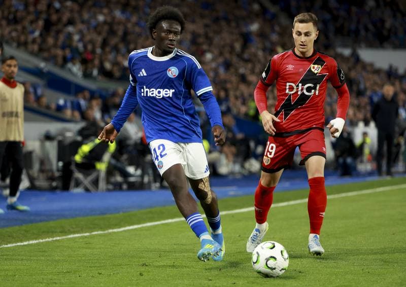Football. UEFA Conference League. RC Strasbourg Alsace - Rayo Vallecano. 07.05.2026