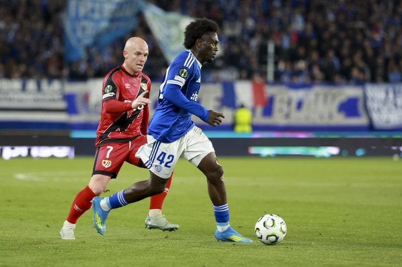 Football. UEFA Conference League. RC Strasbourg Alsace - Rayo Vallecano. 07.05.2026