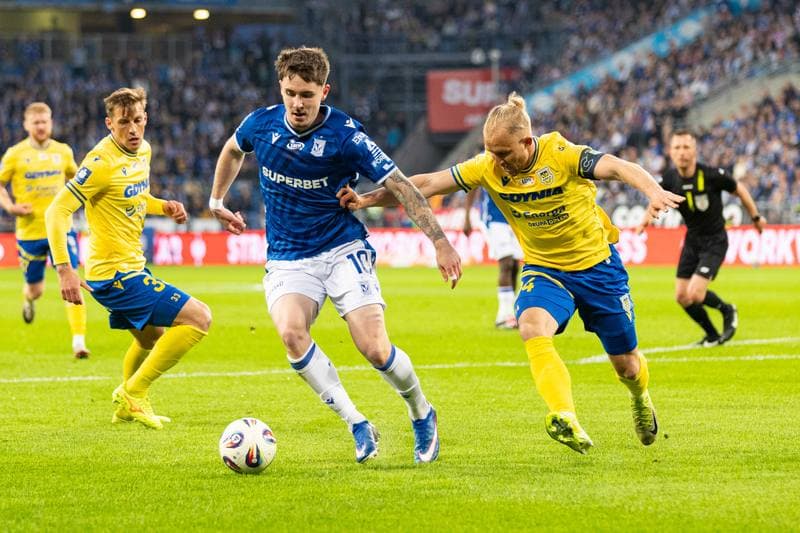 Football. PKO BP Ekstraklasa. Lech Poznan - Arka Gdynia. 08.05.2026