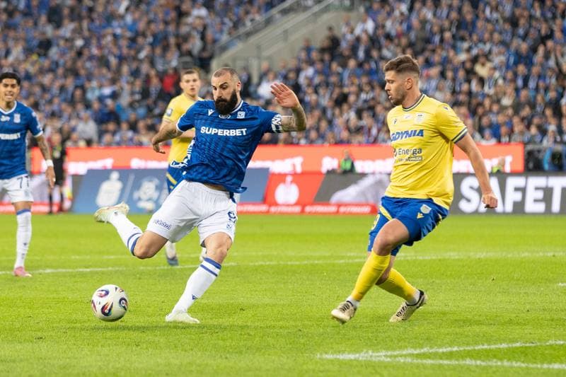 Football. PKO BP Ekstraklasa. Lech Poznan - Arka Gdynia. 08.05.2026