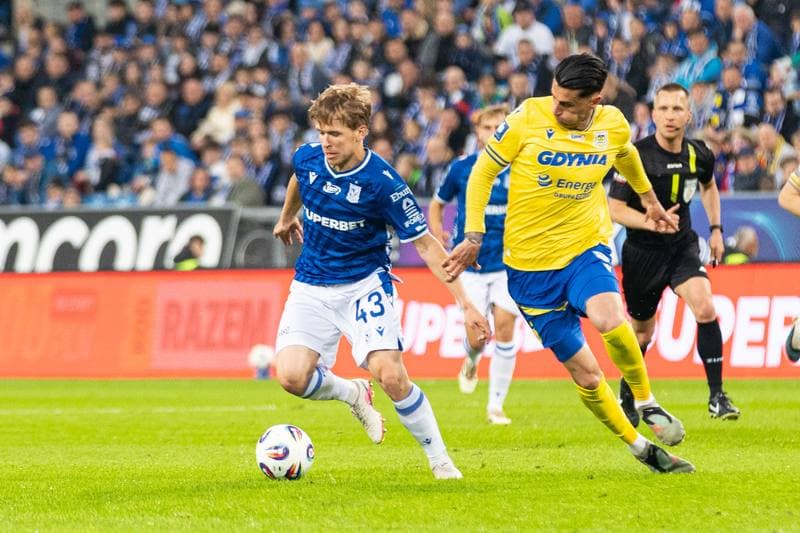 Football. PKO BP Ekstraklasa. Lech Poznan - Arka Gdynia. 08.05.2026