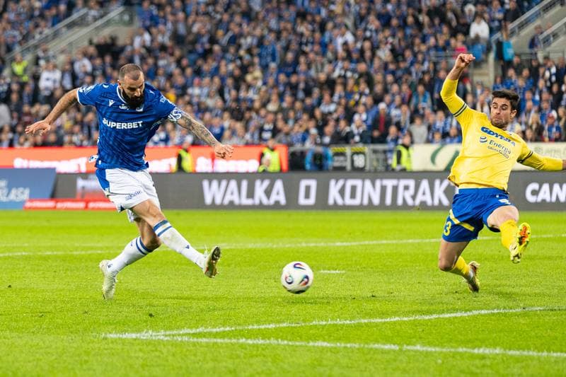 Football. PKO BP Ekstraklasa. Lech Poznan - Arka Gdynia. 08.05.2026