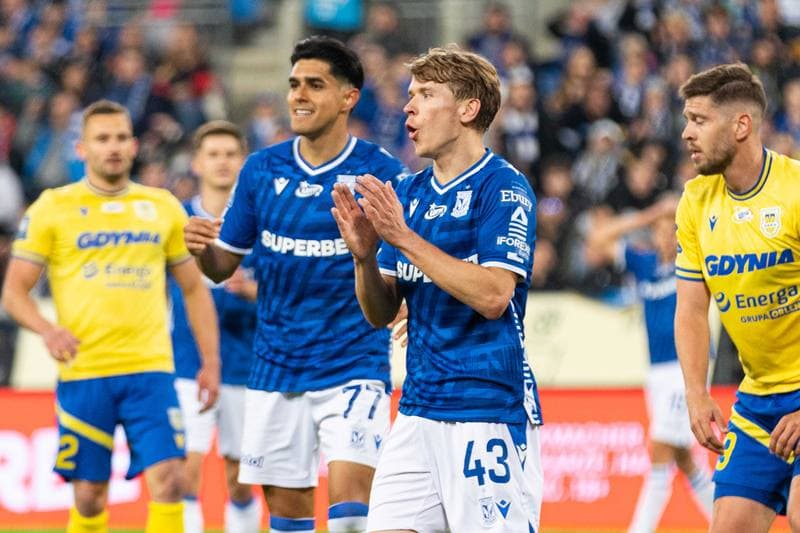 Football. PKO BP Ekstraklasa. Lech Poznan - Arka Gdynia. 08.05.2026