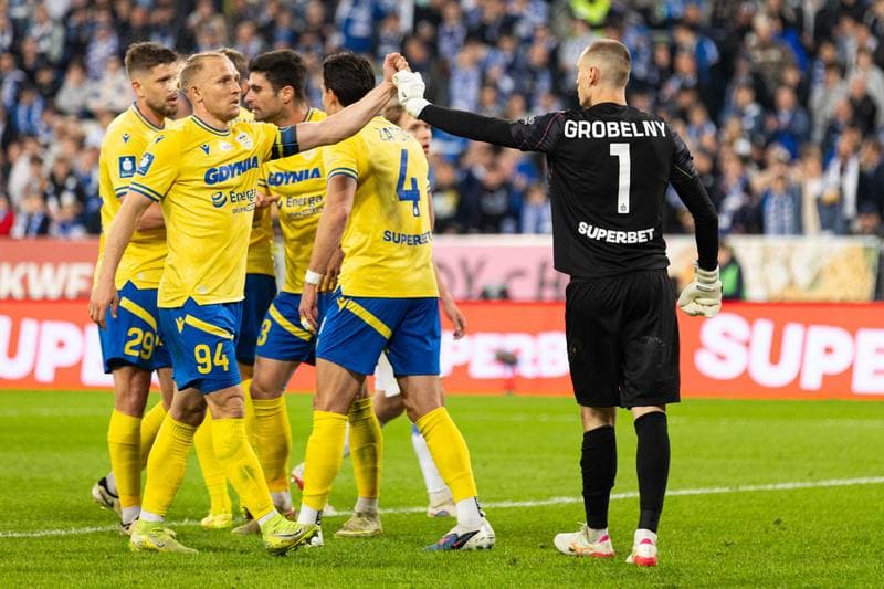 Football. PKO BP Ekstraklasa. Lech Poznan - Arka Gdynia. 08.05.2026