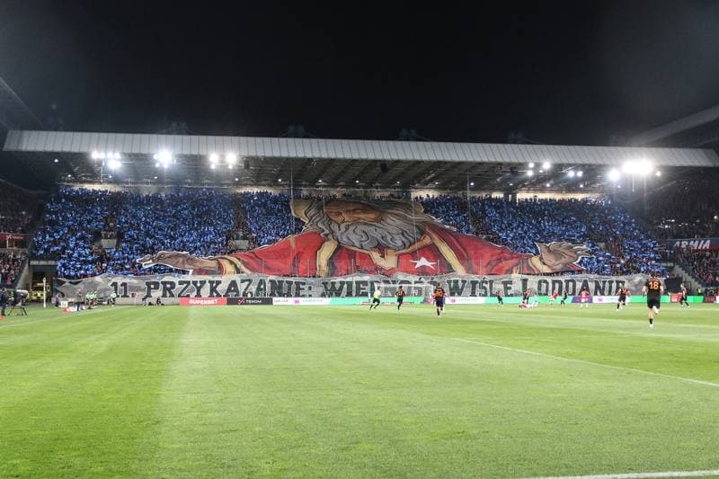 Football. Betclic I Liga. Wisla Krakow - Chrobry Glogow. 08.05.2026